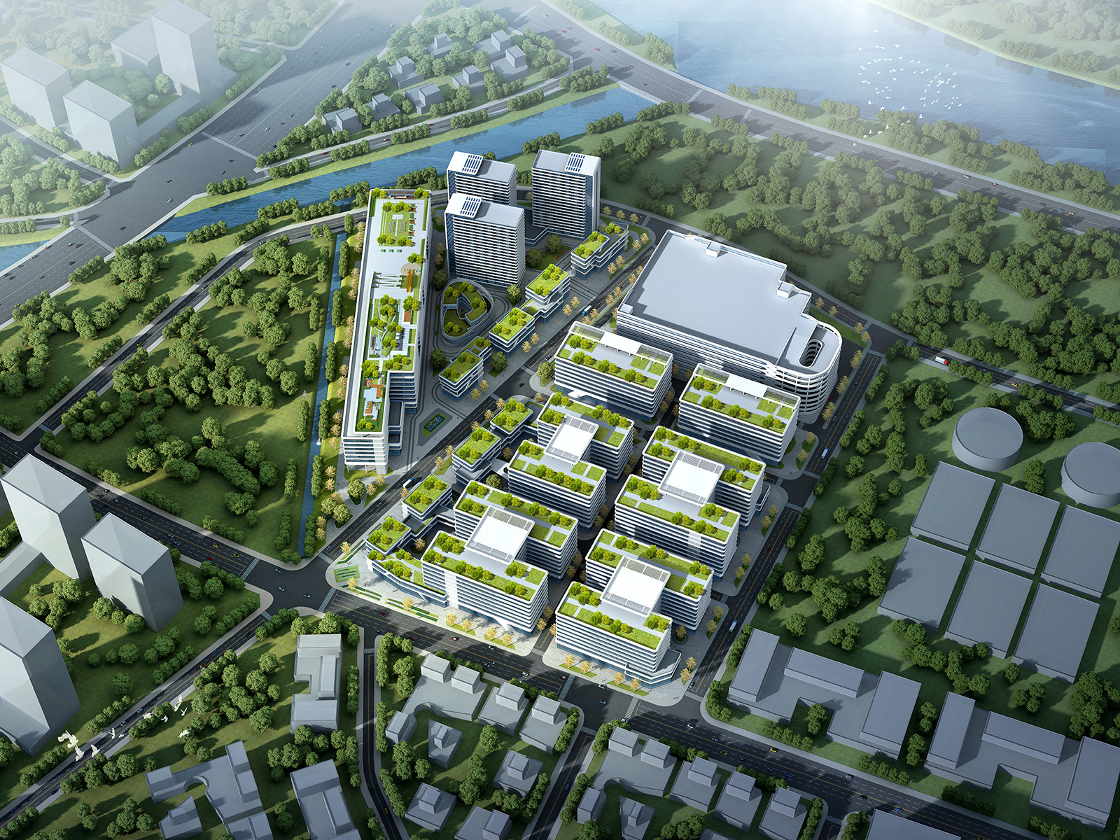 新興產(chǎn)業(yè)園規(guī)劃和建筑設計的意義